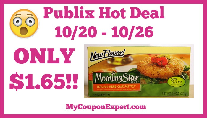 Hot Deal Alert! MorningStar Products Only $1.65 at Publix from 10/20 – 10/26