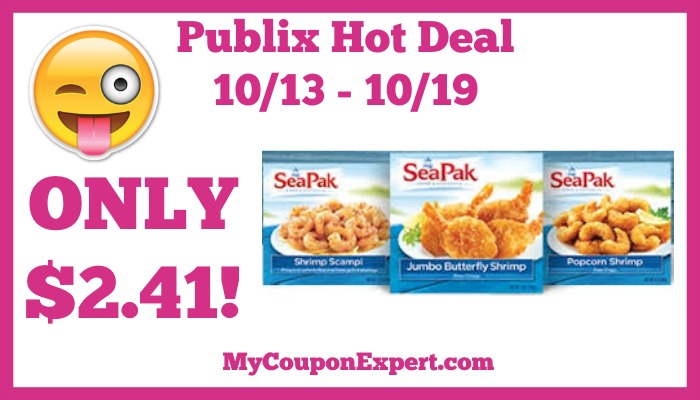Hot Deal Alert! SeaPak Products Only $2.41 at Publix from 10/13 – 10/19