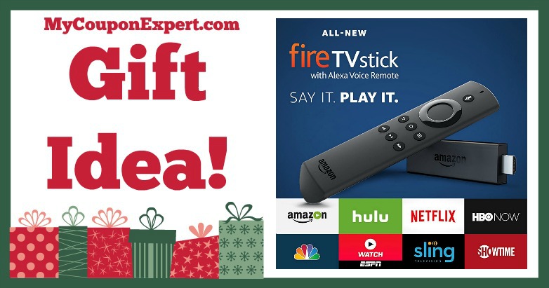 Hot Holiday Gift Idea! Amazon New Fire TV Stick with Alexa Voice Remote Only $29.99 – RARE 25% Discount!!