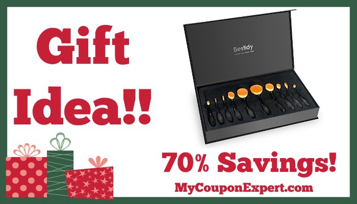 Hot Holiday Gift Idea! Bestidy Professional Makeup Brushes Set Only $20.99 – 70% Savings!