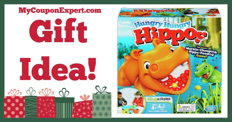 Hot Holiday Gift Idea! Hungry Hungry Hippos Game Only $8.67 – 61% Savings