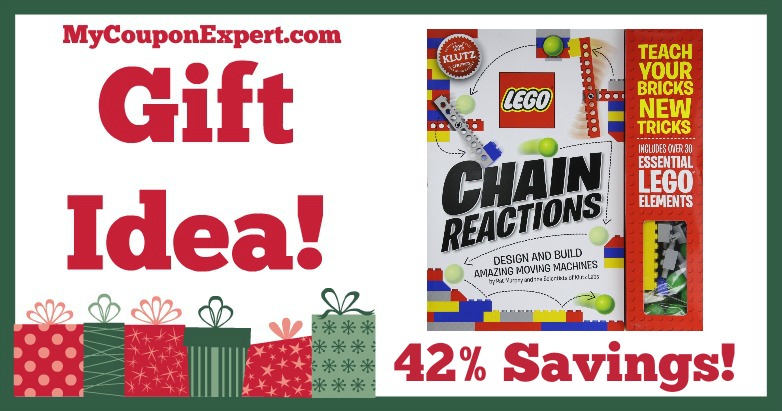 Hot Holiday Gift Idea! Klutz LEGO Chain Reactions Craft Kit Only $12.75 – 42% Savings!