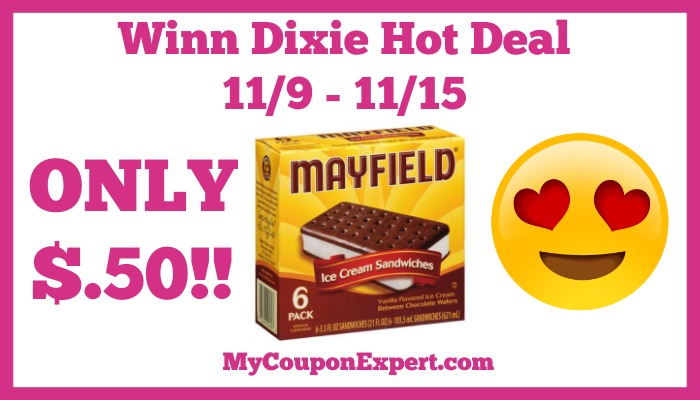 Mayfield Ice Cream Winn Dixie Coupon Deal Archives - My Coupon Expert
