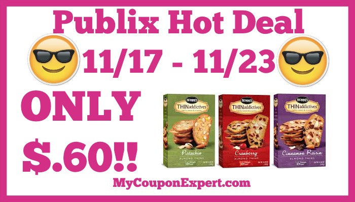 Hot Deal Alert! Nonni’s Biscotti Only $.60 at Publix from 11/17 – 11/23