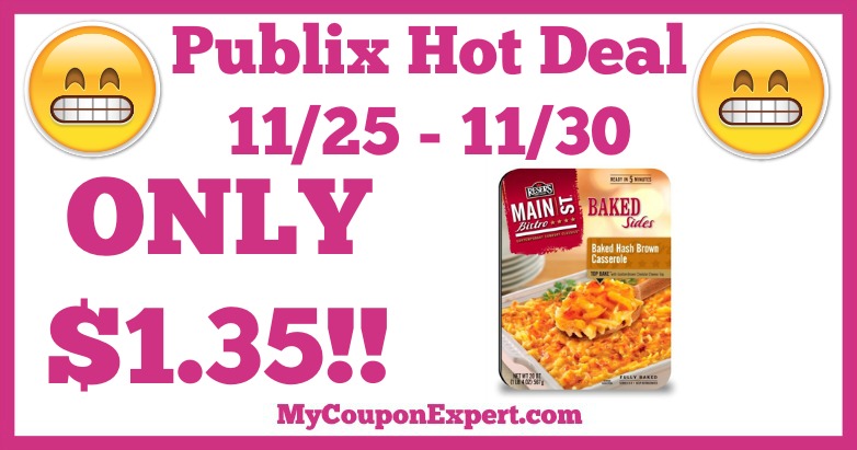 Hot Deal Alert! Reser’s Sides Only $1.35 at Publix from 11/25 – 11/30