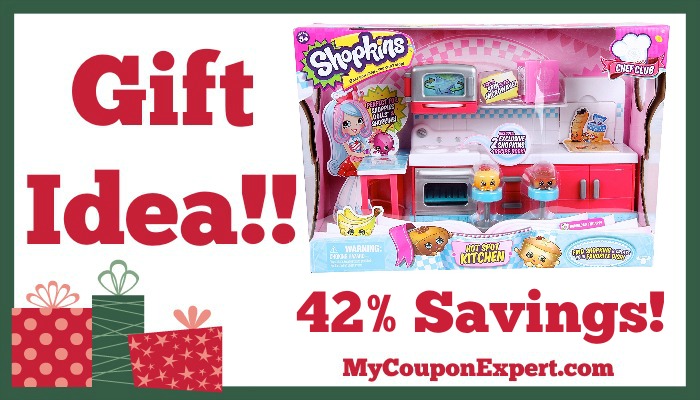 Hot Holiday Gift Idea! Shopkins Chef Club Hot Spot Kitchen Playset Only $14.39 – 42% Savings!