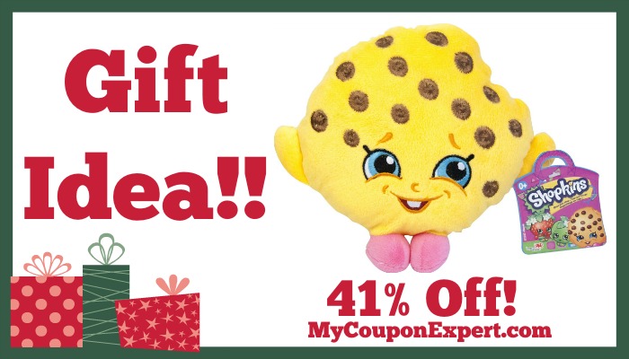Hot Holiday Gift Idea! Shopkins 8” Plush, Kooky Plush Only $8.88 – 41% Off!