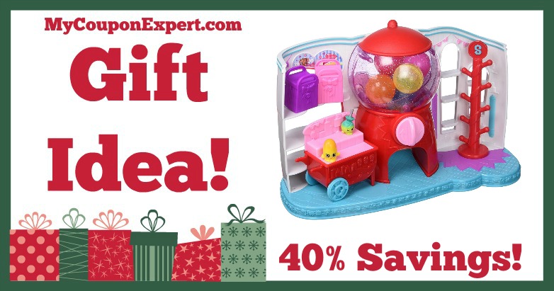 Hot Holiday Gift Idea! Shopkins Sweet Spot Playset Only $11.99 – 40% Savings