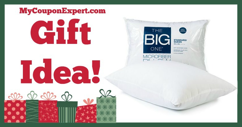 Hot Holiday Gift Idea! The Big One® Microfiber Pillow ONLY $2.54 (REG. $11.99!)