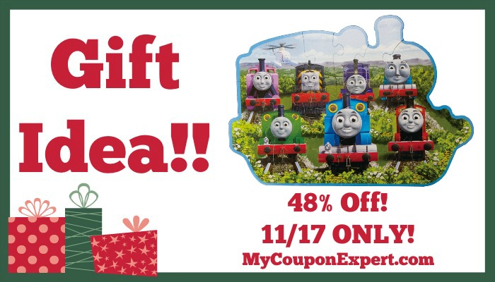 Hot Holiday Gift Idea! Thomas & Friends 24 Piece Floor Puzzle Only $7.75 (48% Off – 11/17 ONLY!)