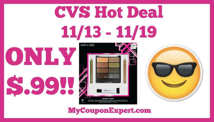 Hot Deal Alert!! Wet n Wild Eye Candy Gift Set Only $.99 at CVS from 11/13 – 11/19
