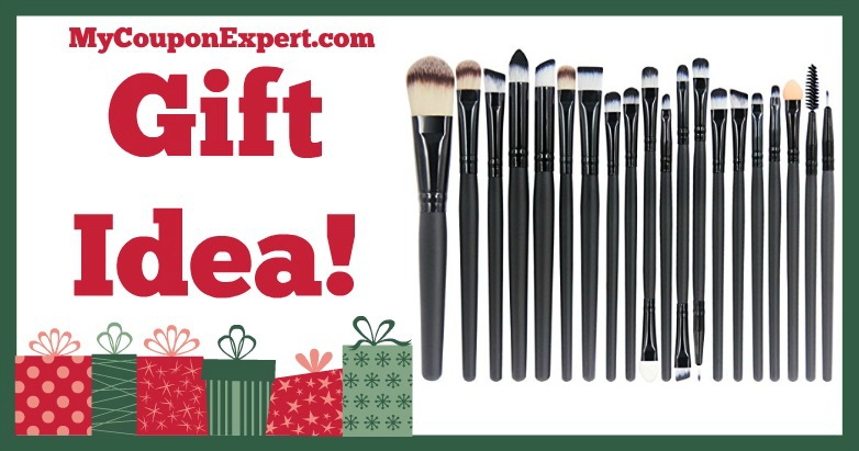 Hot Holiday Gift Idea! Professional 20 Pieces Makeup Brush Set Only $9.99 (67% Savings!!)