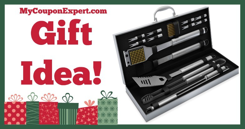 Hot Holiday Gift Idea! BBQ Grill Tools Set with 16 Barbecue Accessories Only $44.99 (48% Savings!)
