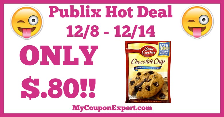 Hot Deal Alert! Betty Crocker Products Only $.80 at Publix from 12/8 – 12/14