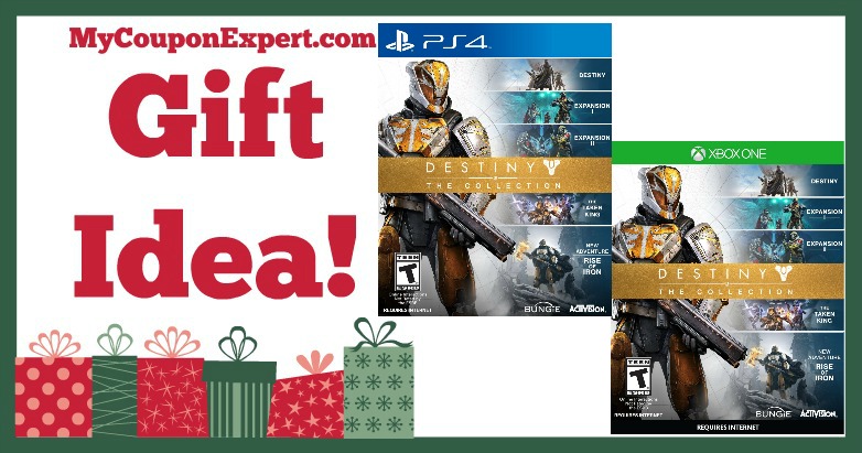 Hot Holiday Gift Idea! Destiny The Collection Video Game Only $24.99 (58% Savings – TODAY ONLY!!!)