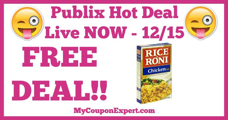 Hot Deal Alert! FREE Rice A Roni or Pasta Roni at Publix – Live NOW Until 12/15