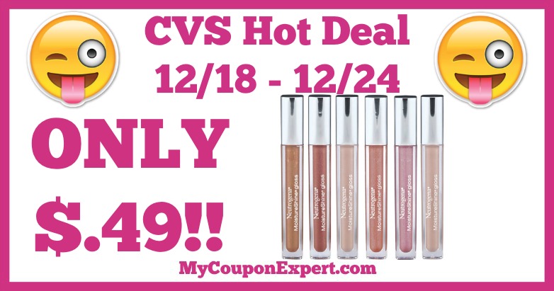 Hot Deal Alert!! Neutrogena Cosmetics Only $.49 at CVS from 12/18 – 12/24