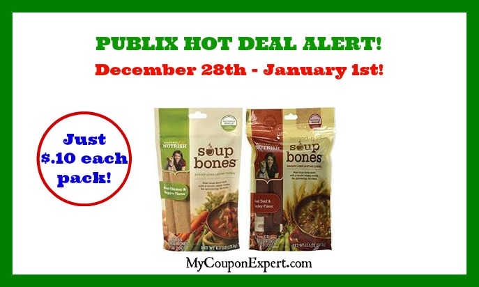 Rachael Ray Soup Bones Just $.10 each starting 12/28 at Publix!