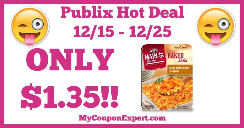 Hot Deal Alert! Reser’s Sides Only $1.35 at Publix from 12/15 – 12/25