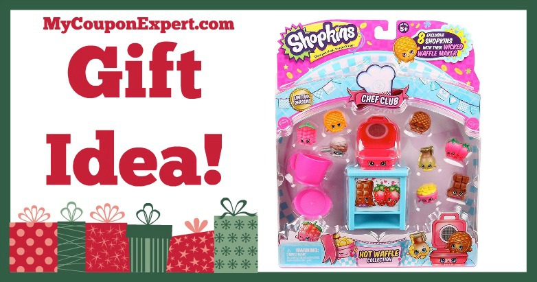 Hot Holiday Gift Idea! Shopkins Chef Club Hot Waffle Collection Only $9.35 (38% Savings!!)