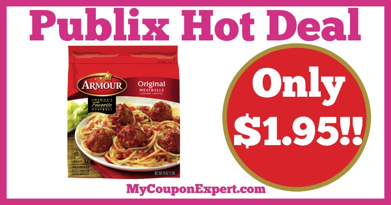 Hot Deal Alert! Armour Meatballs Only $1.95 at Publix from 2/2 – 2/8