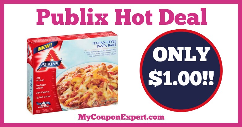 Hot Deal Alert! Atkins Entree Only $1.00 at Publix from 1/12 – 1/18