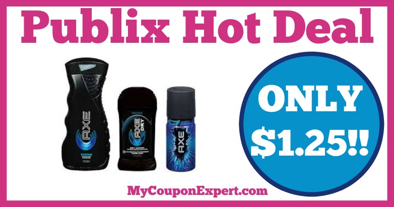 Hot Deal Alert! Axe Products Only $1.25 at Publix from 1/28 – 2/10