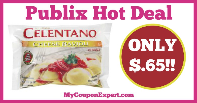 Hot Deal Alert! Celentano Pasta Only $.65 at Publix from 1/12 – 1/15