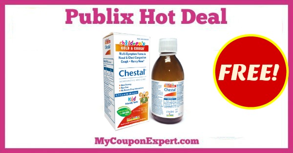 FREEBIE ALERT!!  Score Chestal Cough Syrup at Publix for FREE!