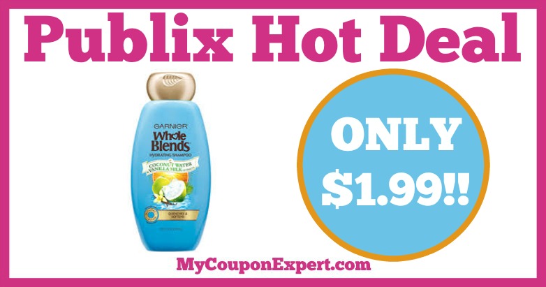 Hot Deal Alert! Garnier Whole Blends Products Only $1.99 at Publix from 1/14 – 1/27