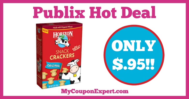 Hot Deal Alert! Horizon Grahams or Crackers Only $.95 at Publix from 1/7 – 1/27