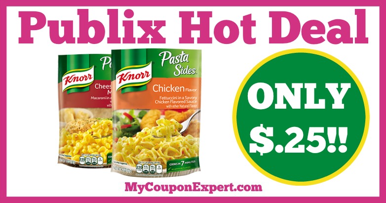 Hot Deal Alert! Knorr Sides Only $.25 at Publix from 1/26 – 2/1