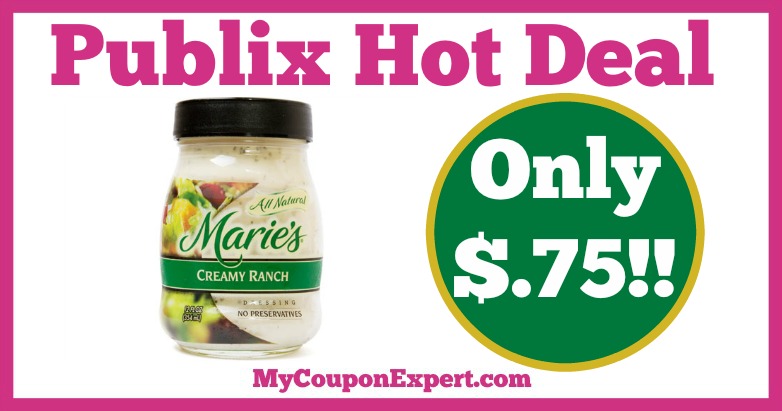 Hot Deal Alert! Marie’s Dressing Only $.75 at Publix from 2/2 – 2/8