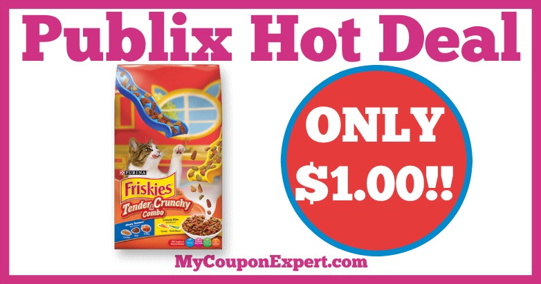 Hot Deal Alert! Purina Friskies Cat Food Only $1.00 at Publix from 1/19 – 1/25