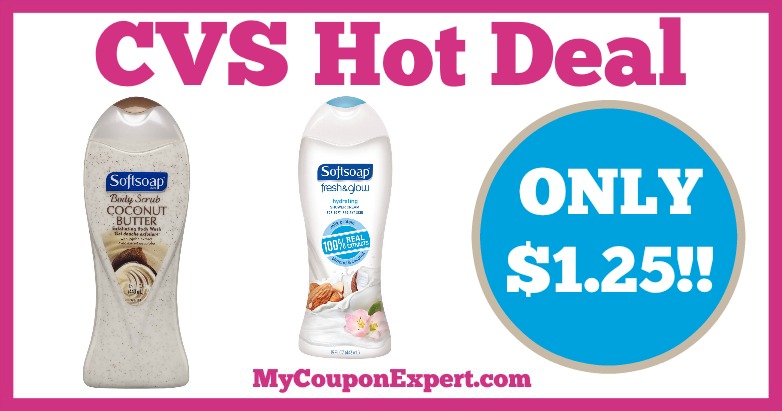 Hot Deal Alert!! Softsoap Body Wash Only $1.25 at CVS from 1/22 – 1/28