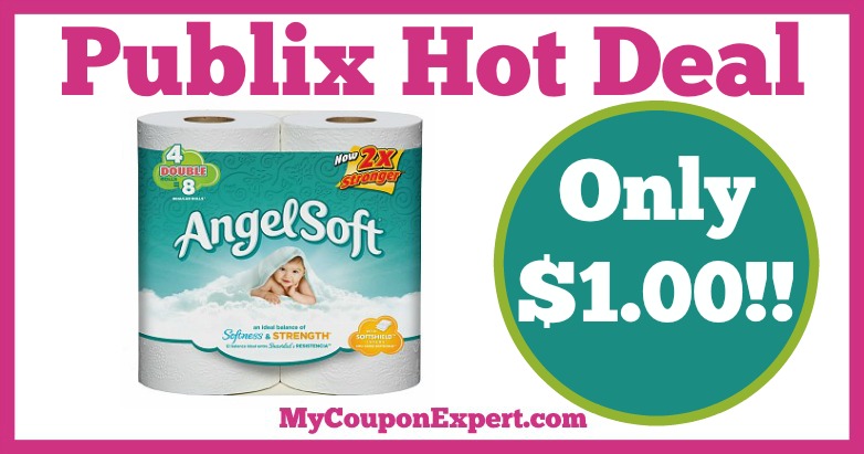 Hot Deal Alert! Angel Soft Bathroom Tissue Only $1.00 at Publix from 2/9 – 2/15