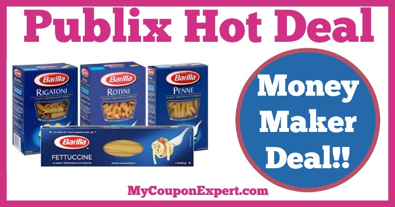 Hot Deal Alert! Money Maker on Barilla Pasta at Publix from 2/16 – 2/17 ONLY!!
