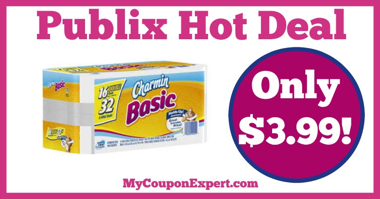 Hot Deal Alert! BIG PACK of Charmin Only $3.99 at Publix from 2/26 – 3/10