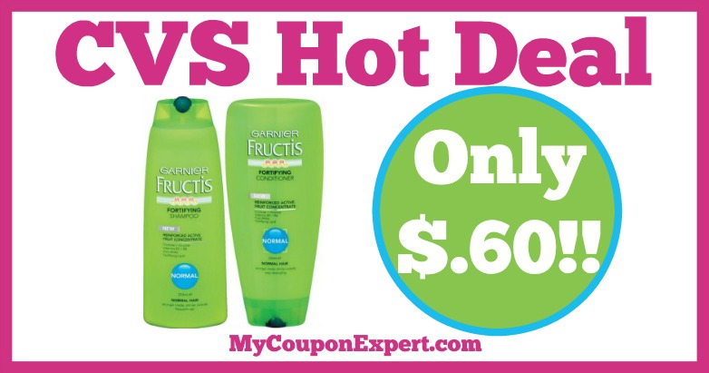 Hot Deal Alert!! Garnier Fructis Products Only $.60 at CVS from 2/5 – 2/11