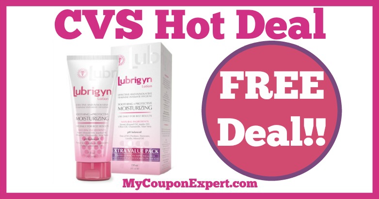Hot Deal Alert!! FREE Lubrigyn Lotion with Wipes Value Pack at CVS from 2/19 – 2/25