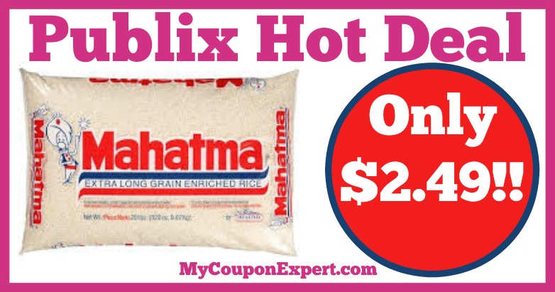 Hot Deal Alert! Mahatma Rice Only $2.49 at Publix from 2/23 – 3/1