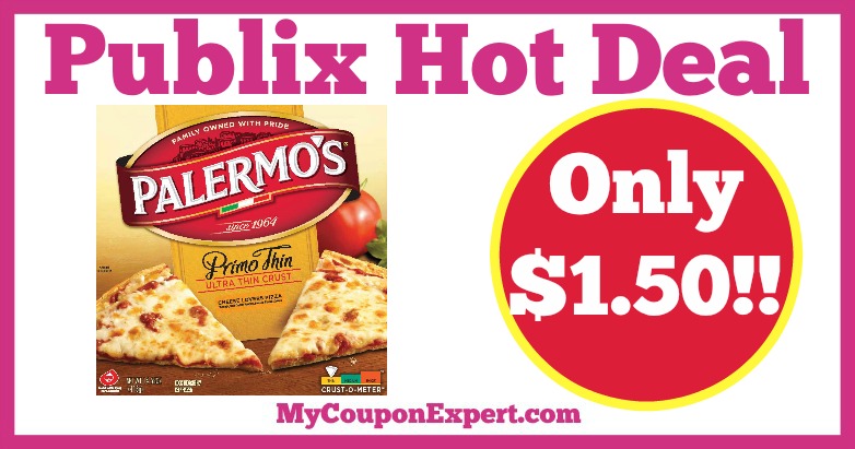 Hot Deal Alert! Palermo’s Primo Thin Pizza Only $1.50 at Publix from 2/23 – 3/1