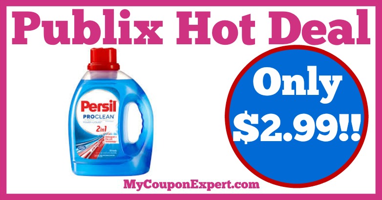 Hot Deal Alert! Persil ProClean Laundry Detergent Only $2.99 at Publix from 2/9 – 2/15