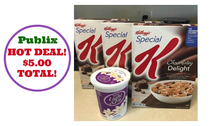 HOT Special K Cereal and Dannon Yogurt deal at Publix till 3/1!!