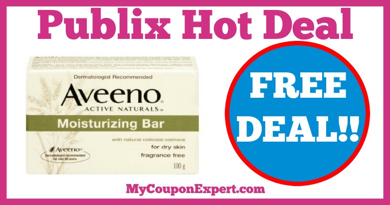 Hot Deal Alert! FREE Aveeno Facial Moisturizing Bars at Publix from 3/11 – 3/24