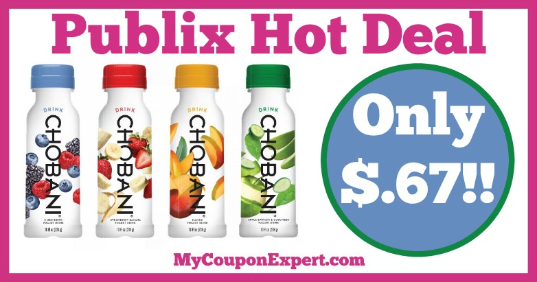 Hot Deal Alert! Chobani Drink Only $.67 at Publix from 3/11 – 3/31