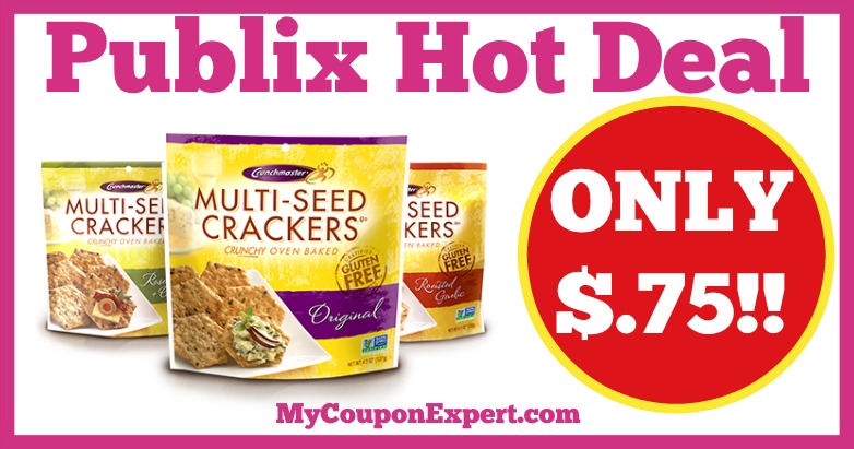 Hot Deal Alert! Crunchmaster Crackers Only $.75 at Publix from 3/9 – 3/15
