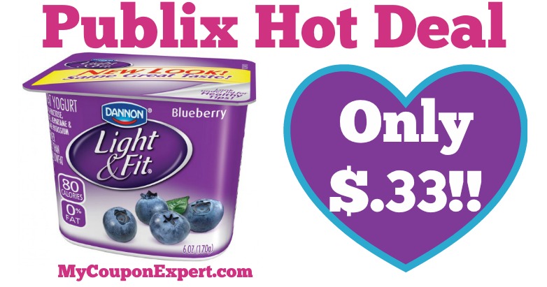 Hot Deal Alert! Dannon Yogurt Only $.33 at Publix from 4/1 – 4/21