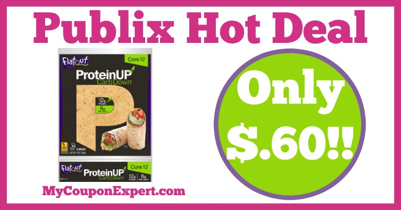 Hot Deal Alert! Flatout Bread Only $.60 at Publix from 3/23 – 3/29