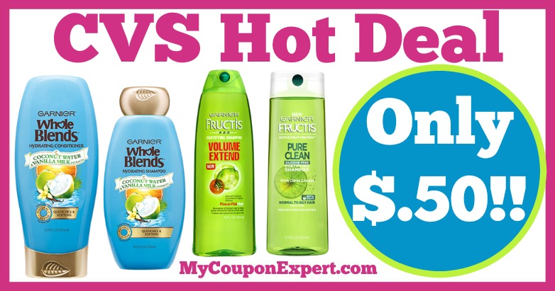 Hot Deal Alert!! Garnier Products Only $.50 at CVS from 3/5 – 3/11